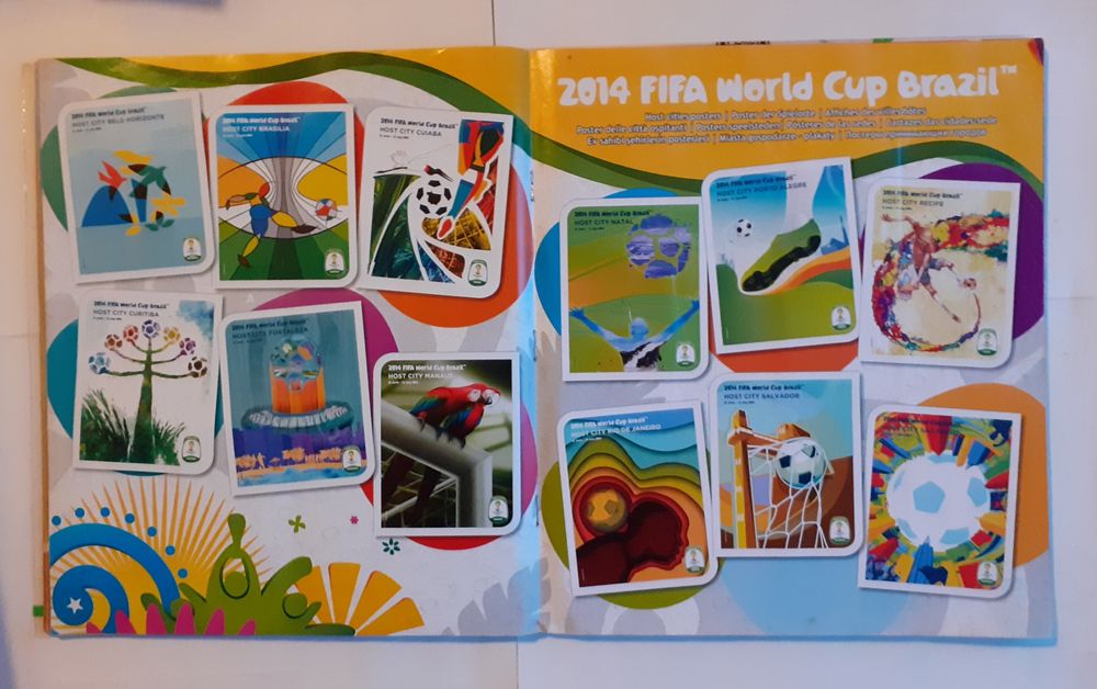 Caderneta Completa Panini FIFA World Cup Brasil 2014 C/ Capa Protetora