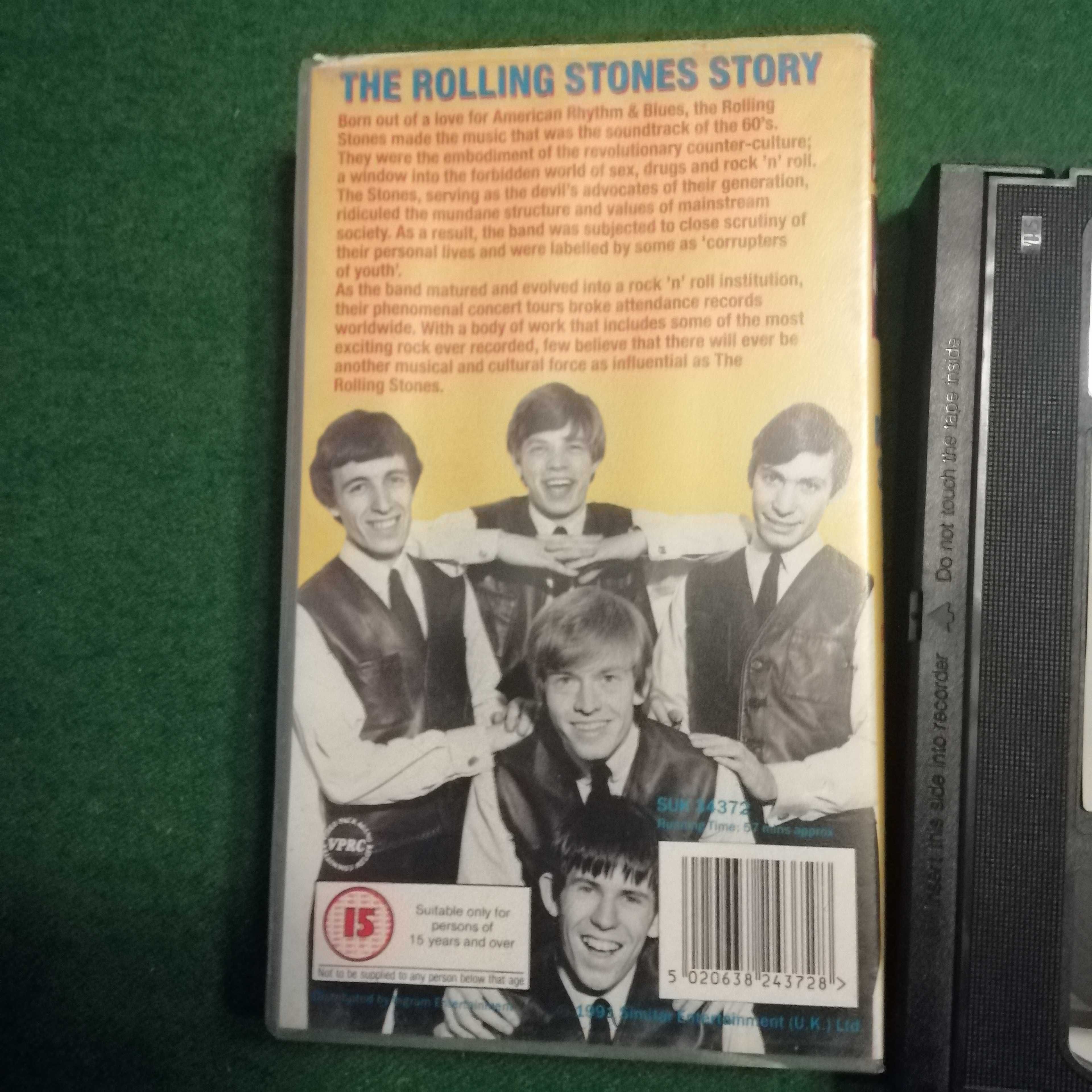 Kaseta VHS - The Rolling Stones Story