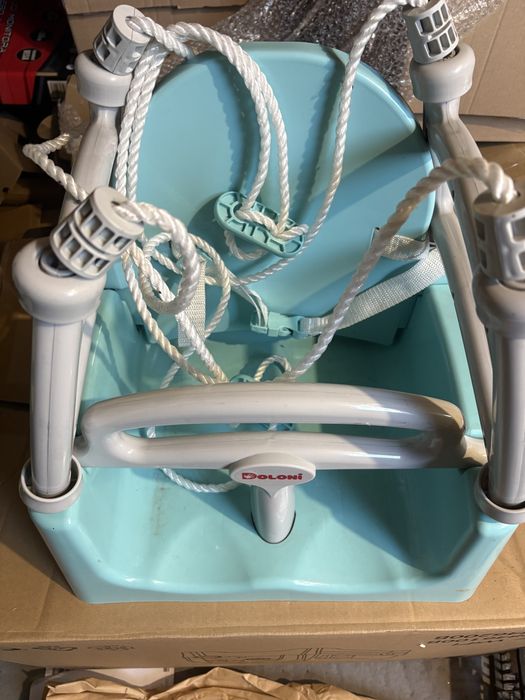 Skedzisko hustawki dzieciece z uchwytami