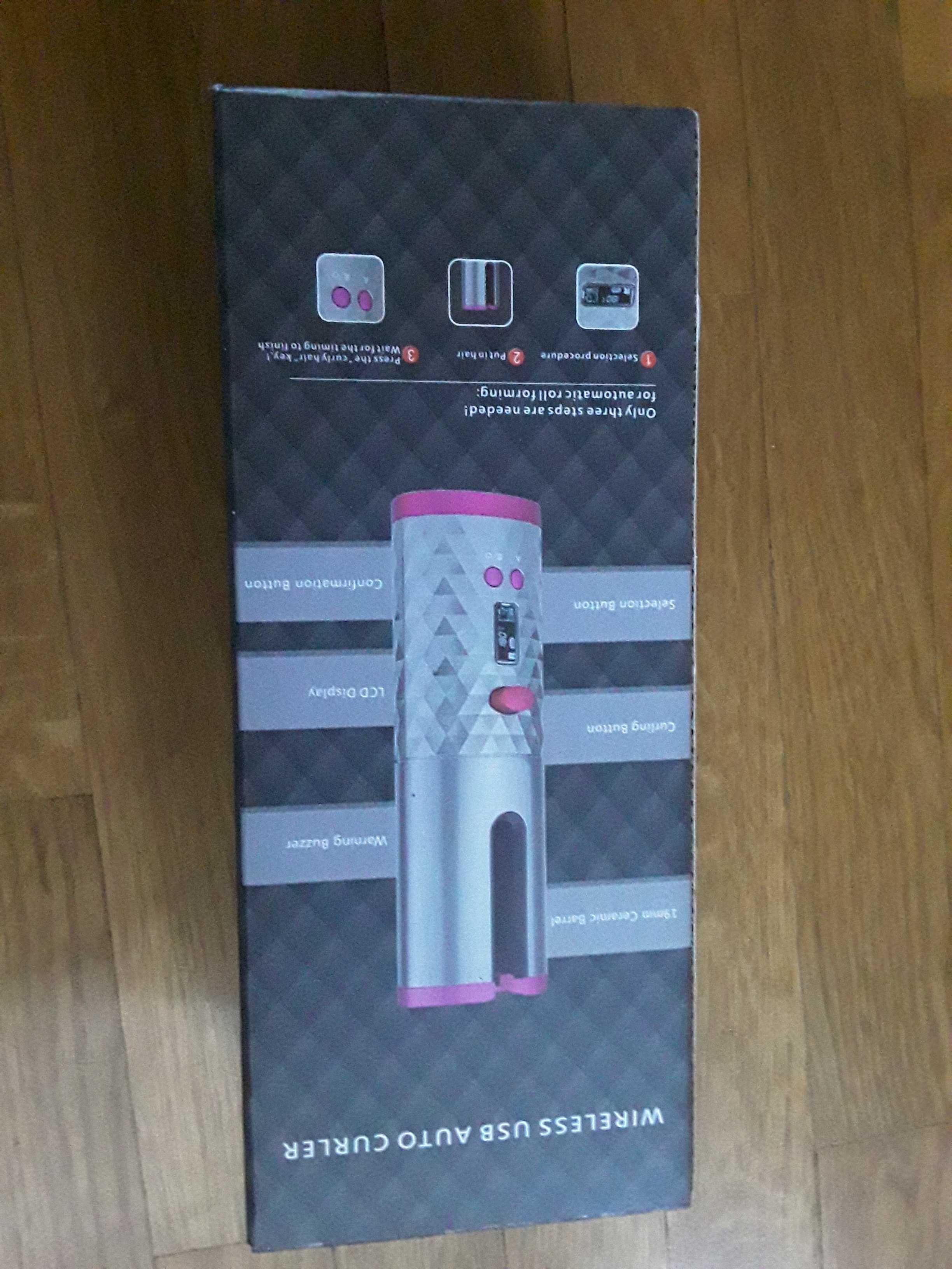 Плойка для волосся wireless usb auto curler