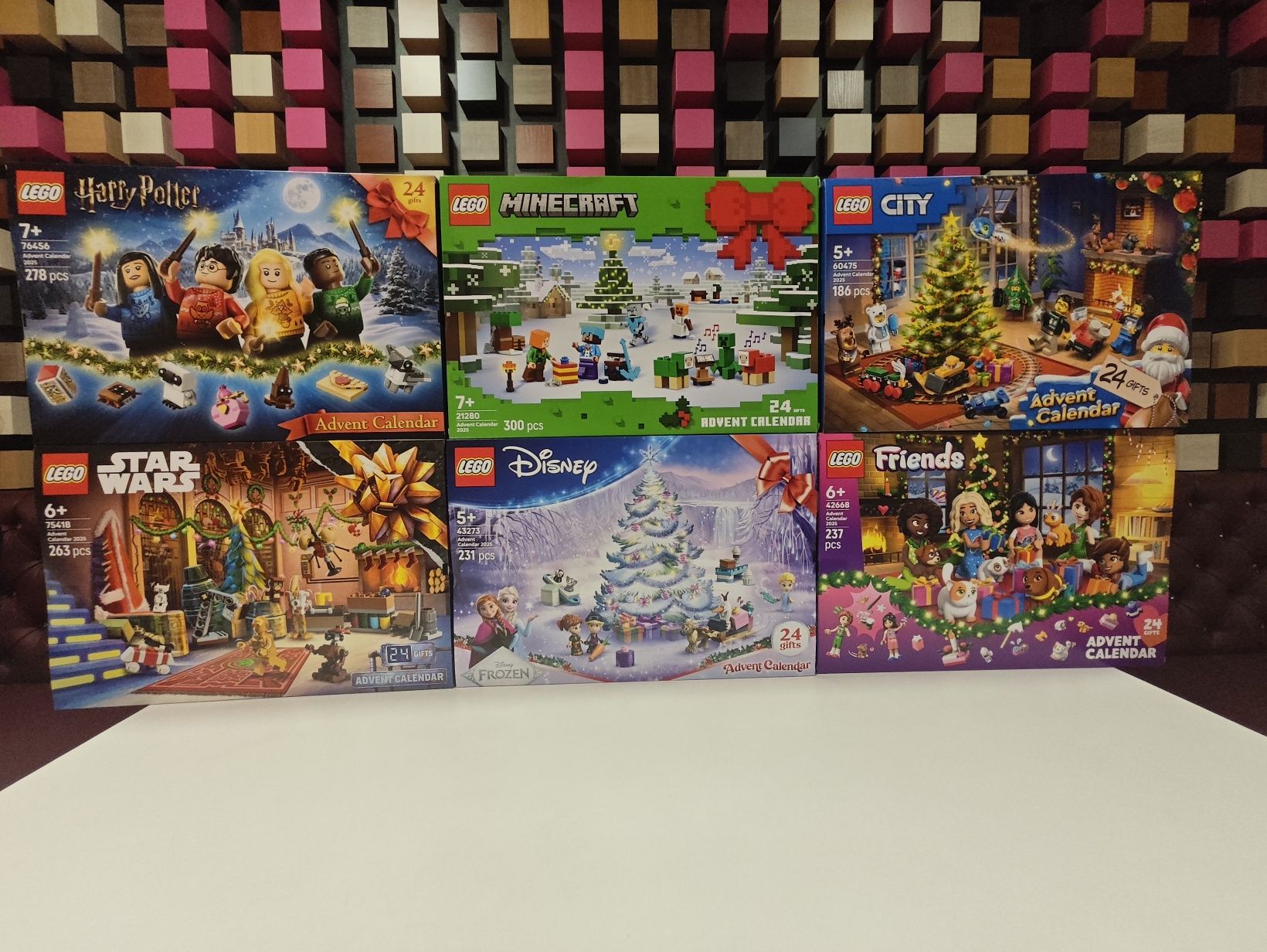 Конструктор LEGO Адвент календар 60475/42668/43273/76456/21280/75418