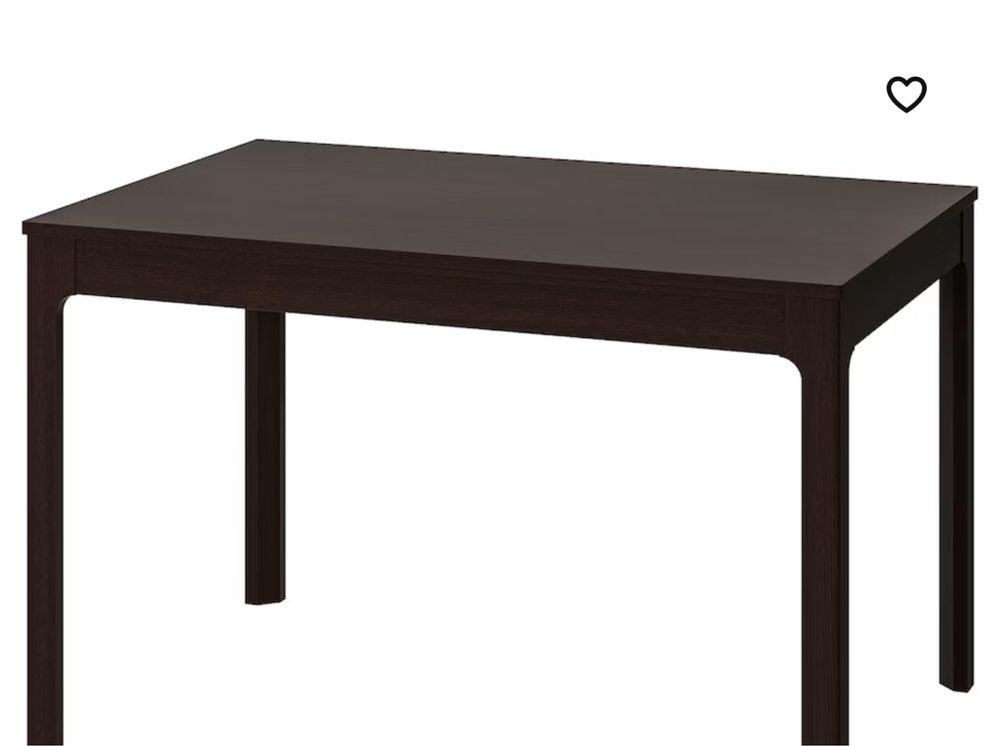 Mesa de Jantar retangular extensivel de madeira