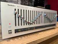 Technics SH-8020 korektor graficzny EQ srebrny piękny stan !