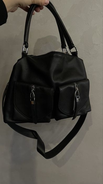 Шкіряна жіноча сумка