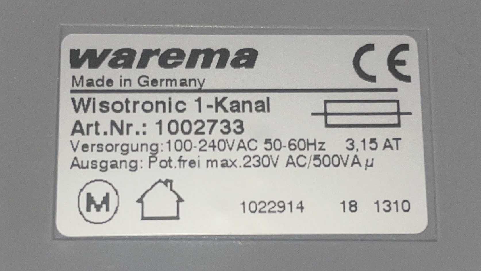 Sterownik Rolet - Warema