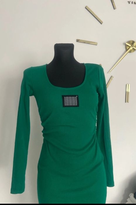 Sukienka zielona długa La..mu