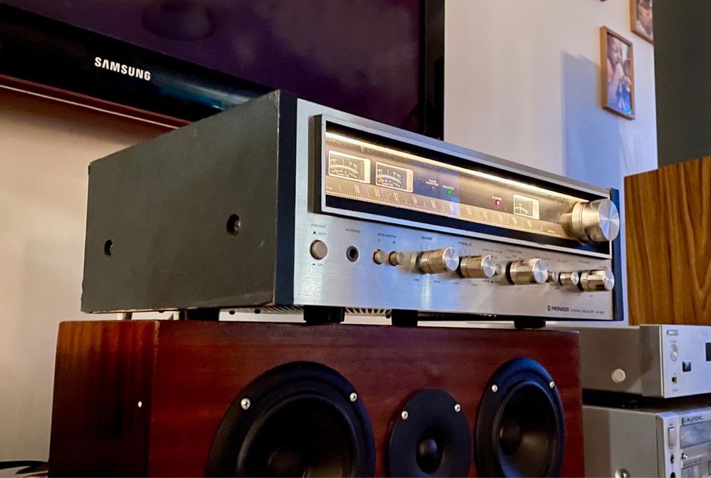 Pioneer sx 690 piekny cieplo grajacy amplituner wychyly GWARANCJA