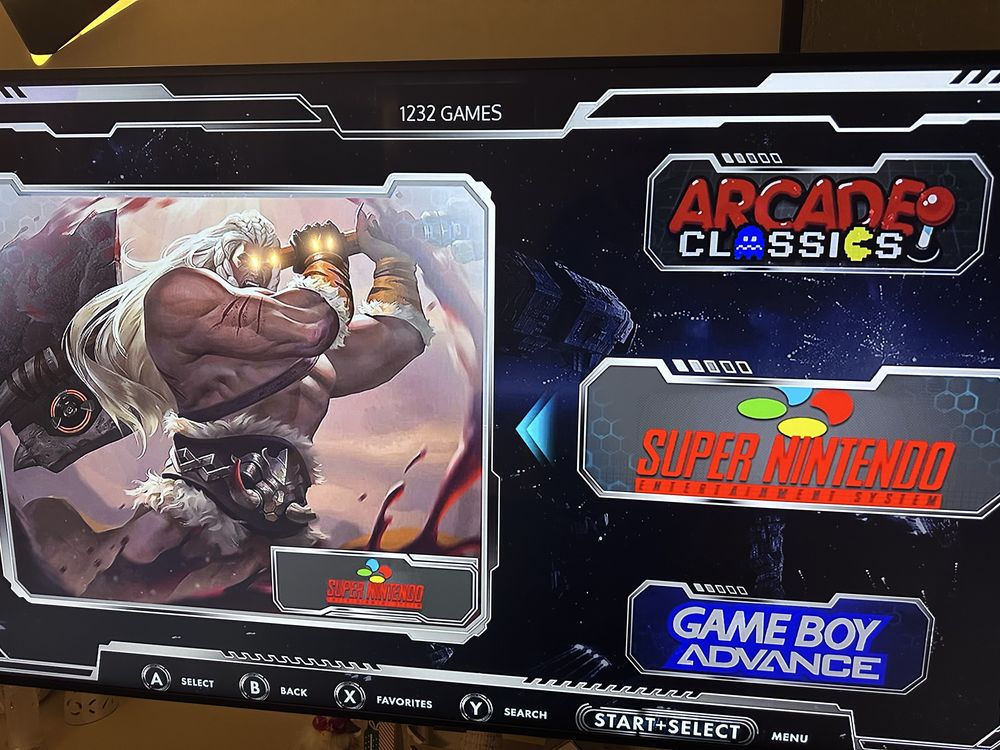 Retro konsola 4K, 55000 gier, bezprzewodowa, 2 pady
