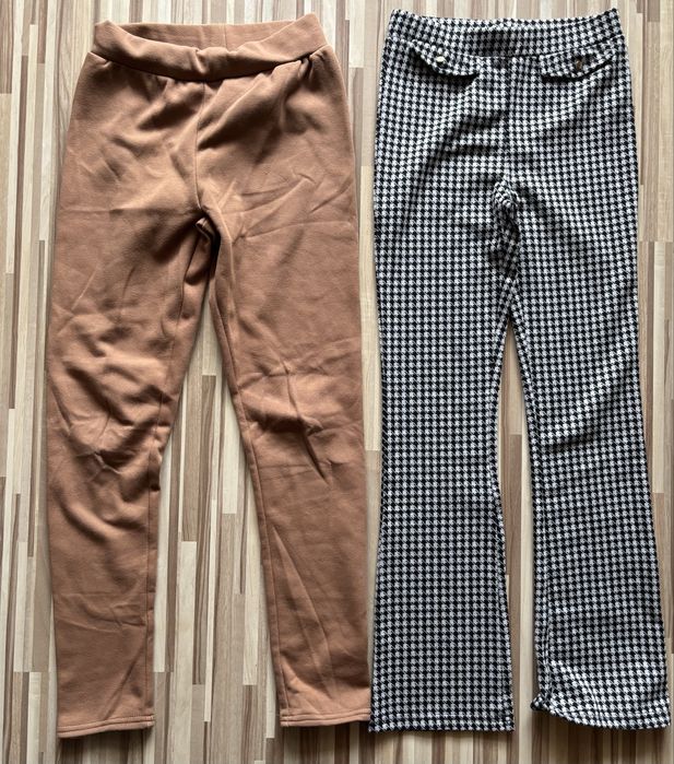 Paka ciuszki r 152 (15szt) spodnie, legginsy, dres, bluza, sukienka