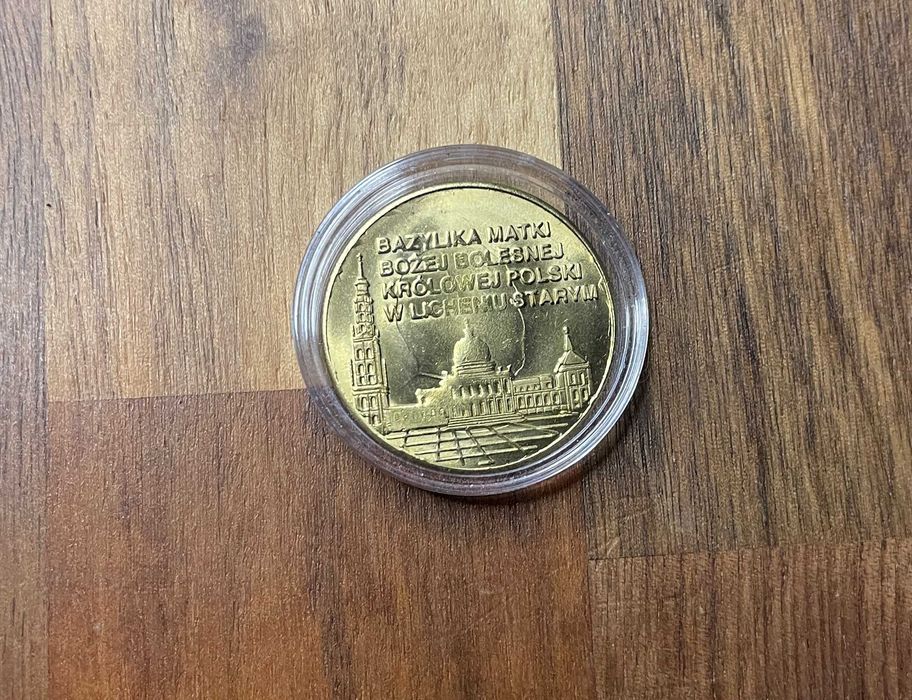bazylika matki bożej bolesnej królowej polski w licheniu starym moneta