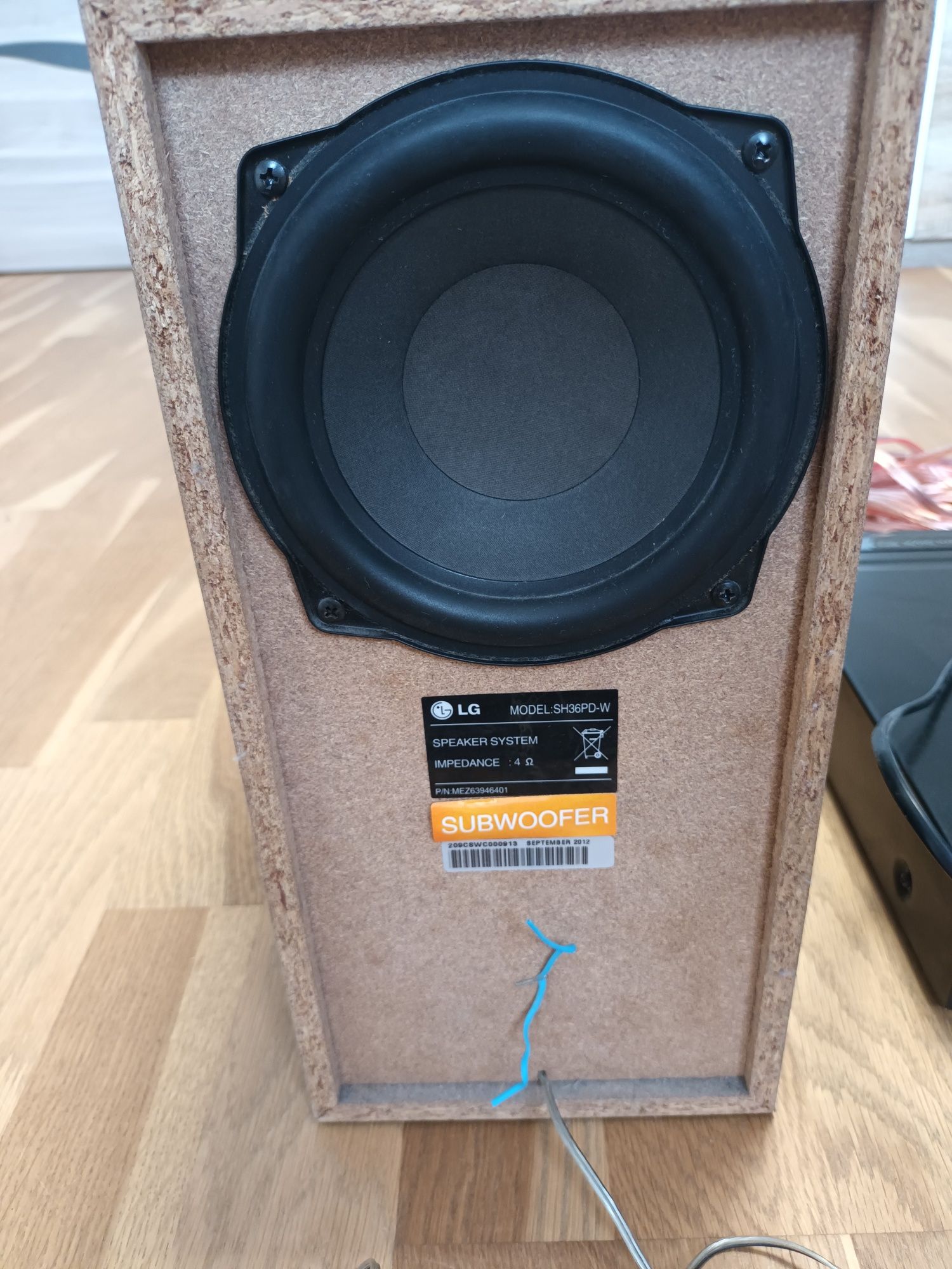 Kino domowe 5.1 LG HT-306 PD mega zestaw