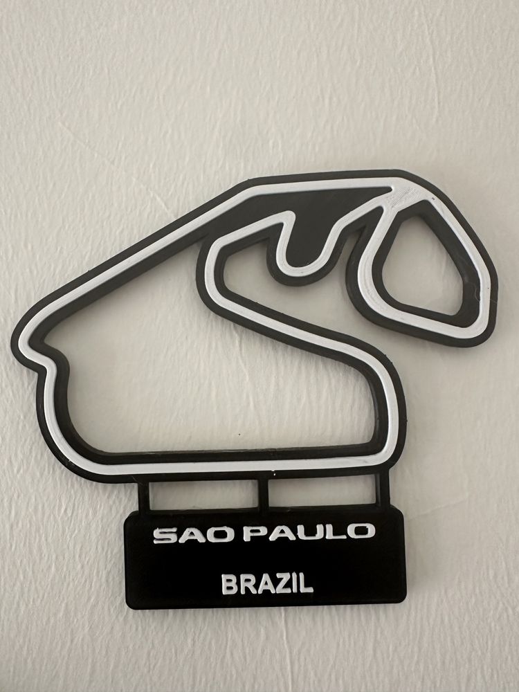 F1 tracks 2024 3DPrint dual color