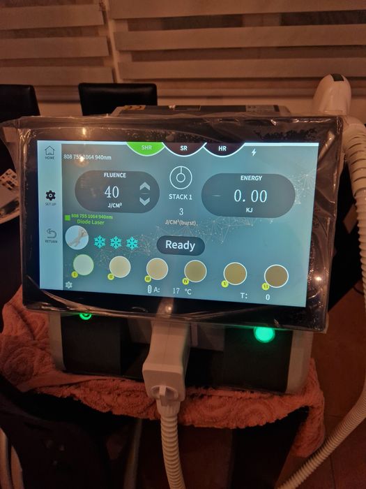 Maquina depilação laser 4 ondas 3000W