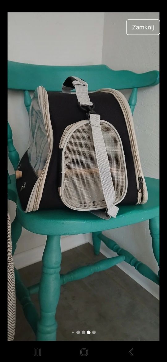 Transporter dla papug