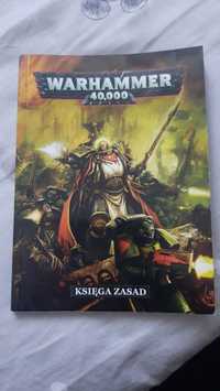 Warhammer 40k Księga Zasad, 6 edycja, polskie wydanie, rozmiar 21x15cm