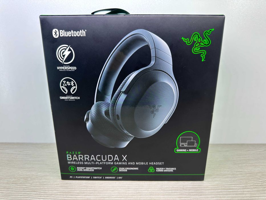 Słuchawki bezprzewodowe nauszne gamingowe Razer Barracuda X 2022