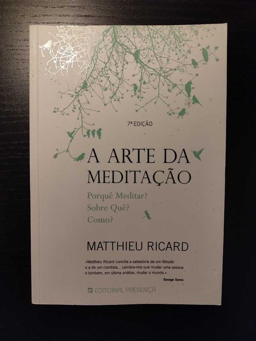 (Env. Incluído) A Arte da Meditação de Matthieu Ricard