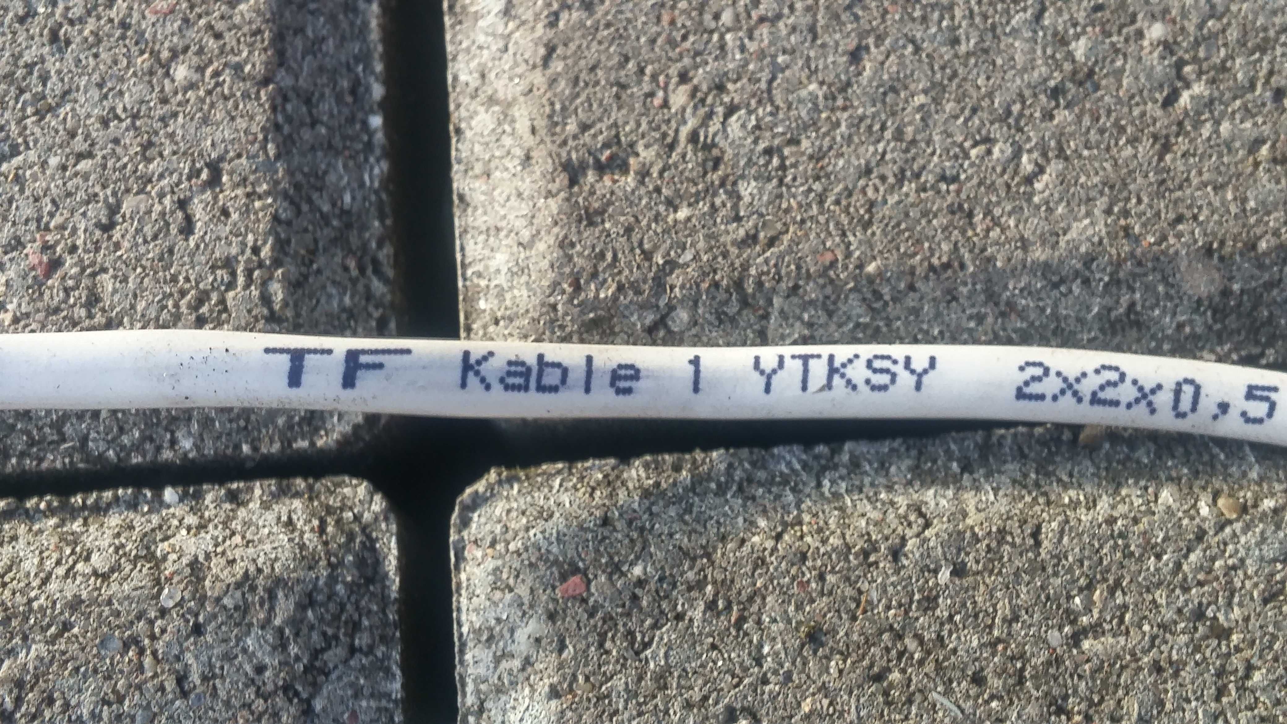 kabel telekomunikacyjny  YTKSY 2x2x0.5
