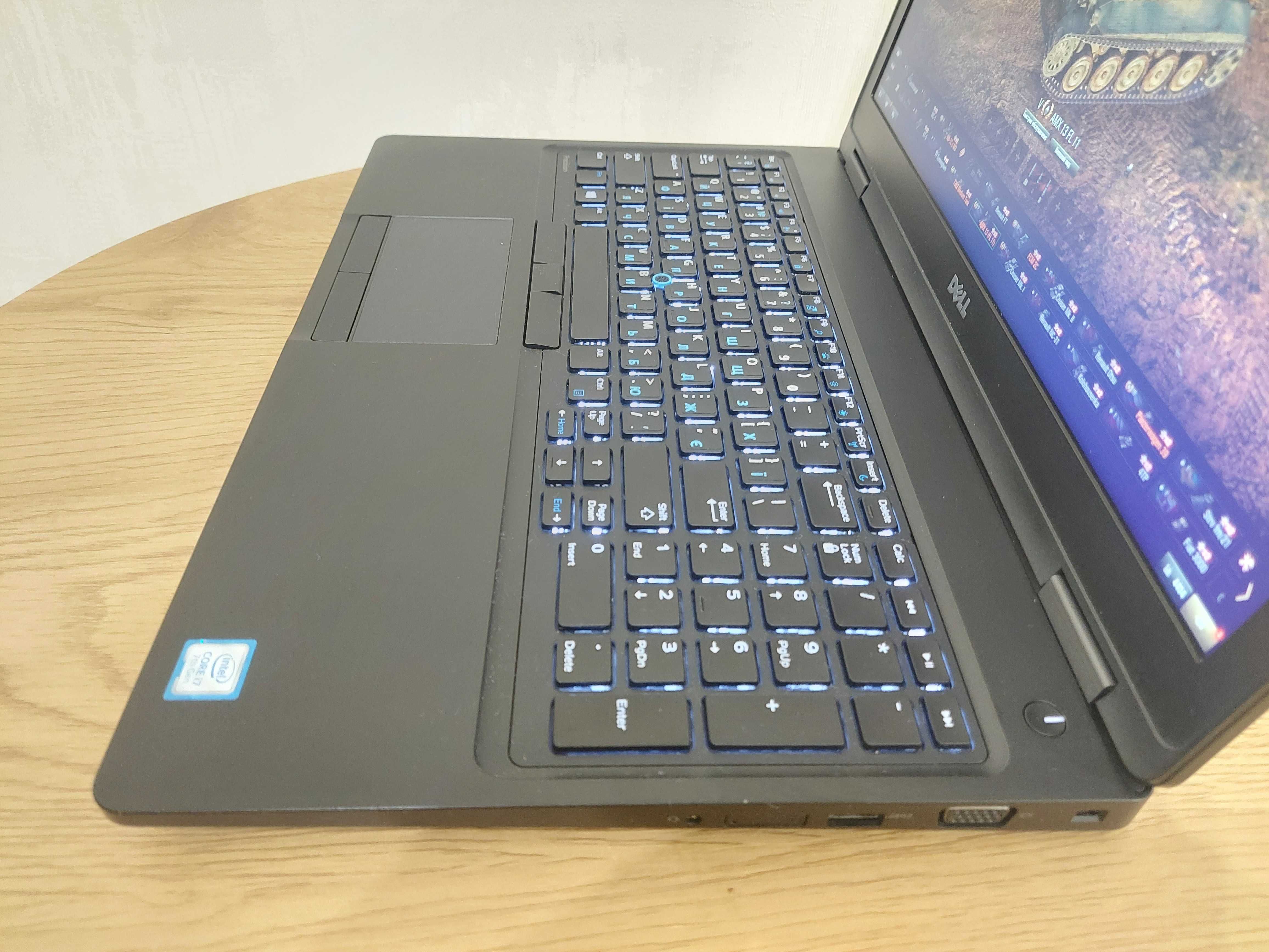 Игровой Dell i7(7th)/32GB DDR4/256 SSD/Гарантия/Full HD/Батарея4ч торг