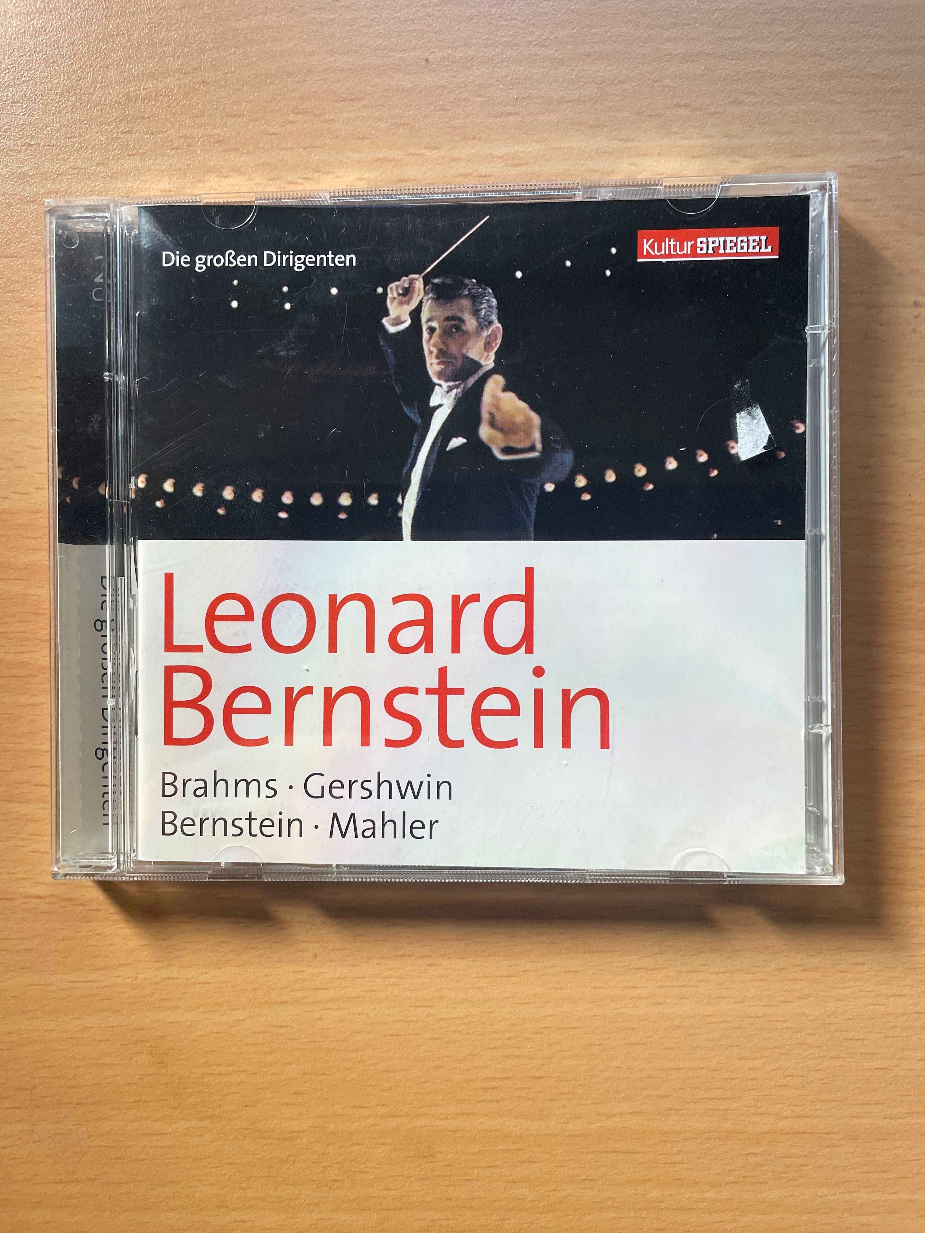 2xCD:Brahms,Gershwin,Bernstein,Mahler:Die großen Dirigenten:Bernstein