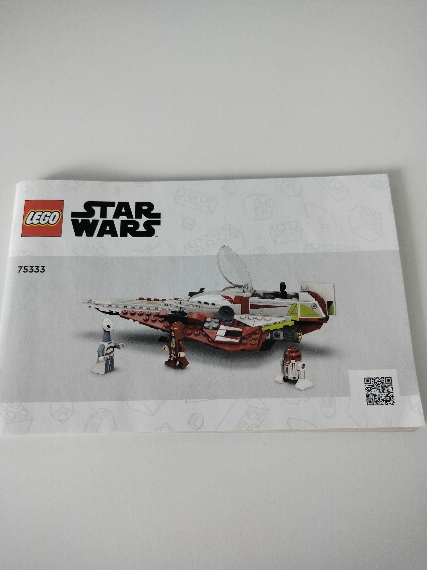 Pudełko i instrukcja po LEGO Star Wars 75333