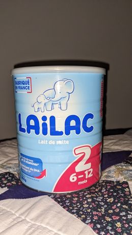 Французька молочна суміш Lailac 2 (6-12 міс)