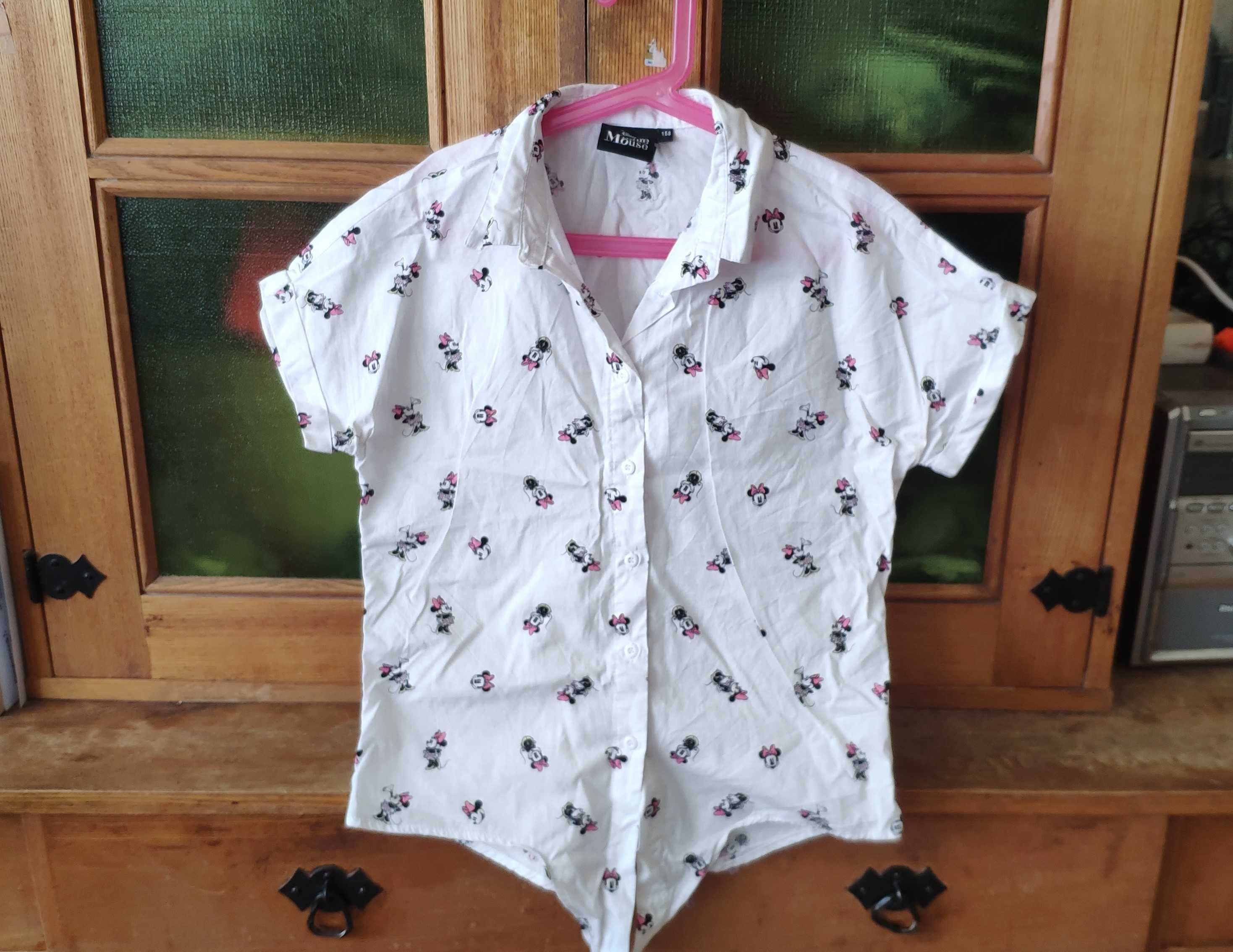 koszulka t-shirt disney minnie's mouse myszka minnie 158cm jak nowa