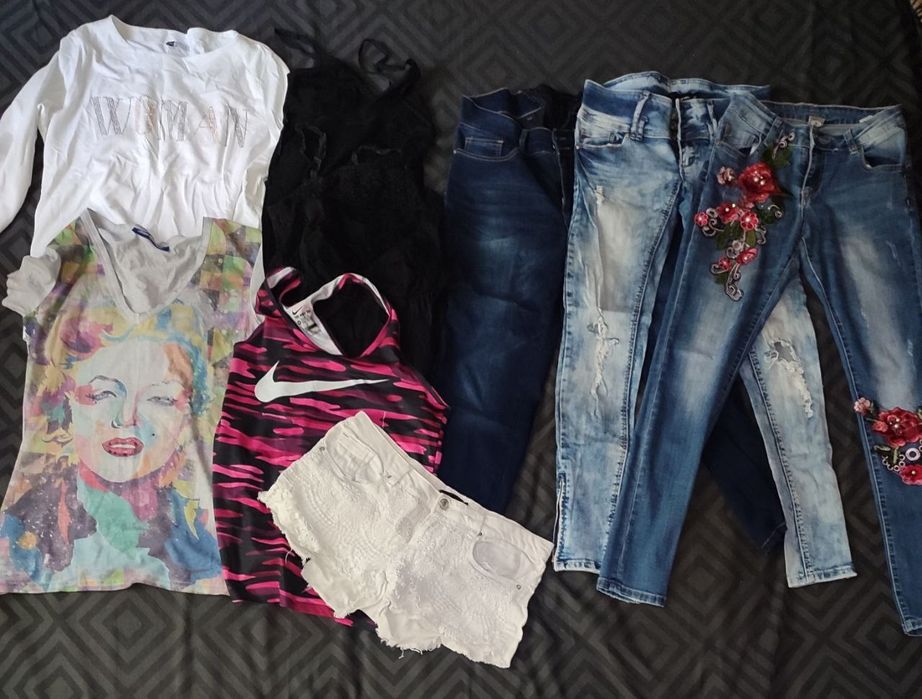 Огромным лотом 65 шт женская одежда