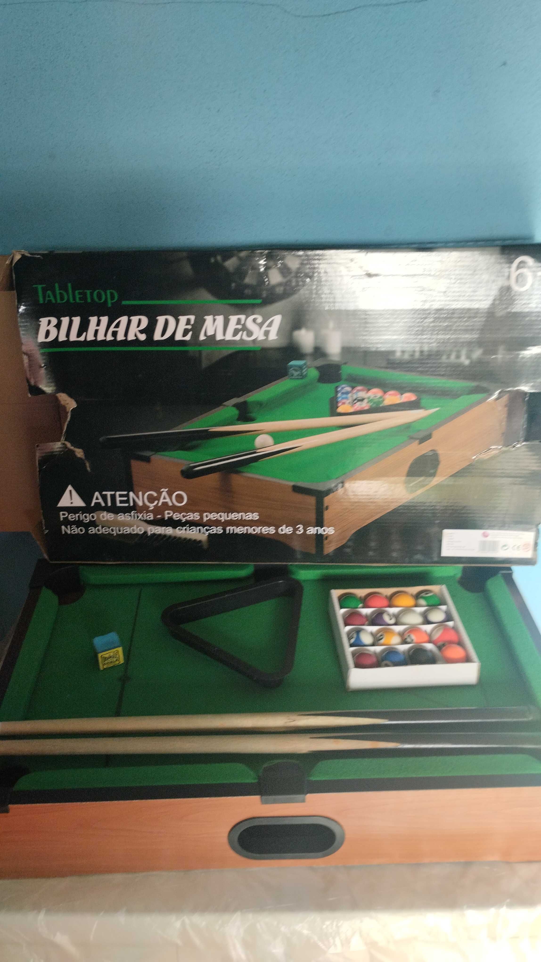 Vendo bilhar de senuker para criança como novo