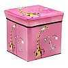 Кошик-скринька "Жираф" рожевий