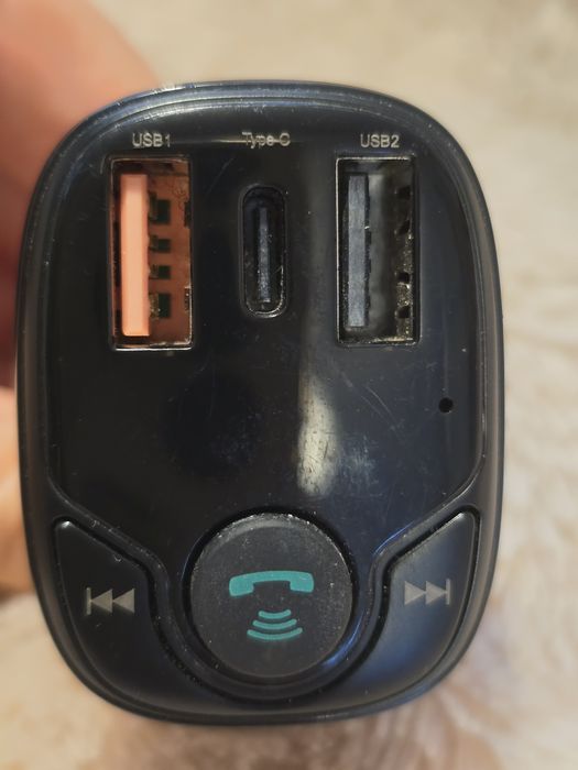 ROCK transmiter FM ładowarka samochodowa