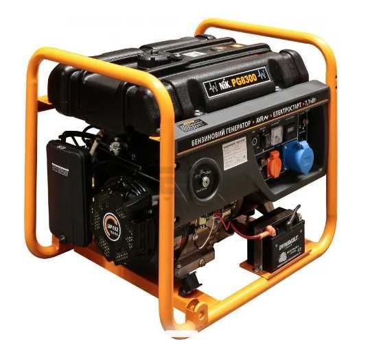 Бензиновий генератор NIK PG 8300 7.7 квт новий