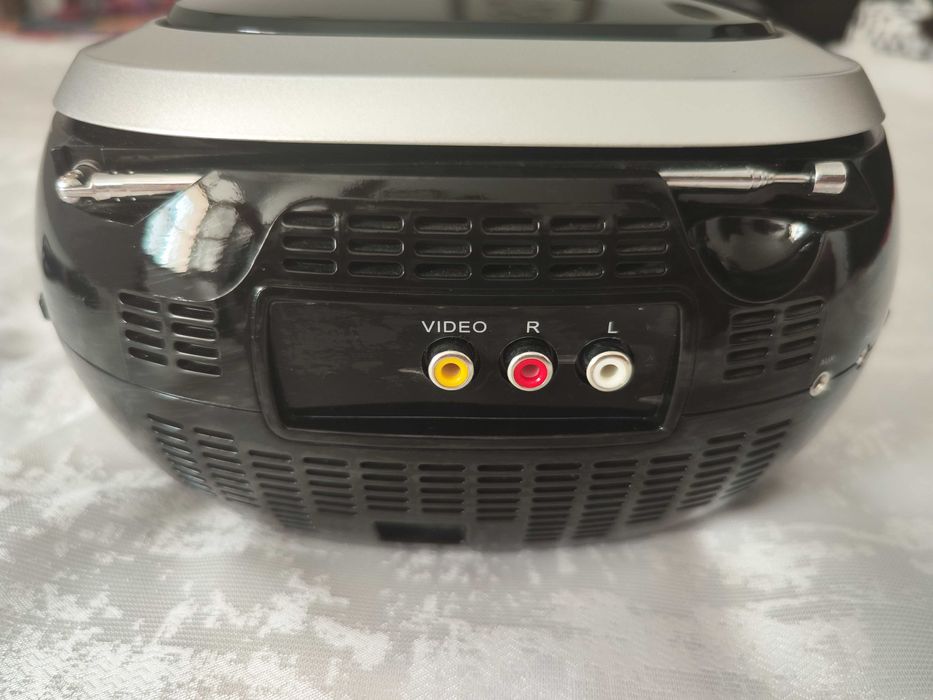 Radio DVD portatil, com USB, 100% NOVO