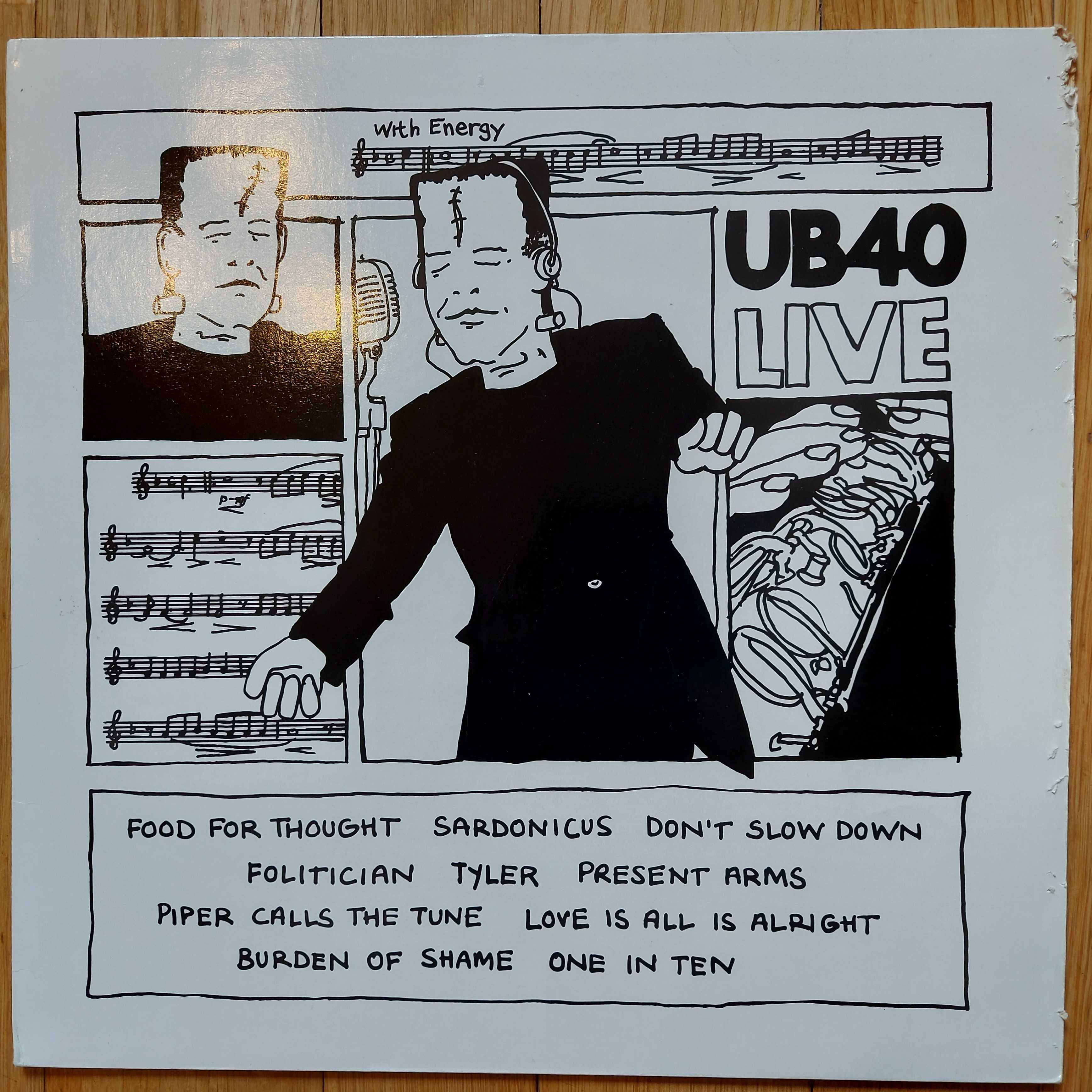 UB40  Live  1983  EU  (M/VG) + inne tytuły