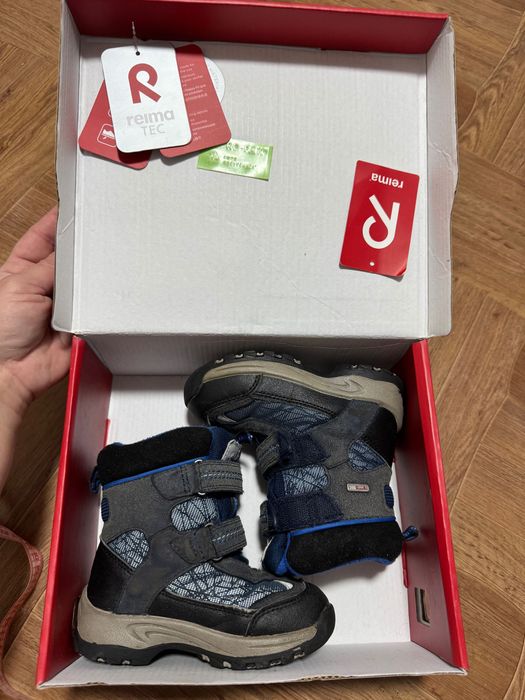 Чоботи Reima зимові на хлопчика, 25 розмір
