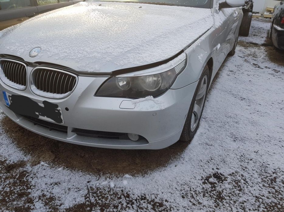 Bmw e60 e61 przod titansilber metallic masa zderzak blotniki lampy