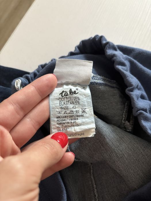 Джинси для вагітних скіні від to be, розмір 42