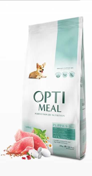 Корм Оптіміл Optimeal курка, лосось, індичка