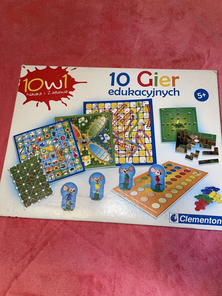 Gra 10 Gier edukacyjnych 10w1