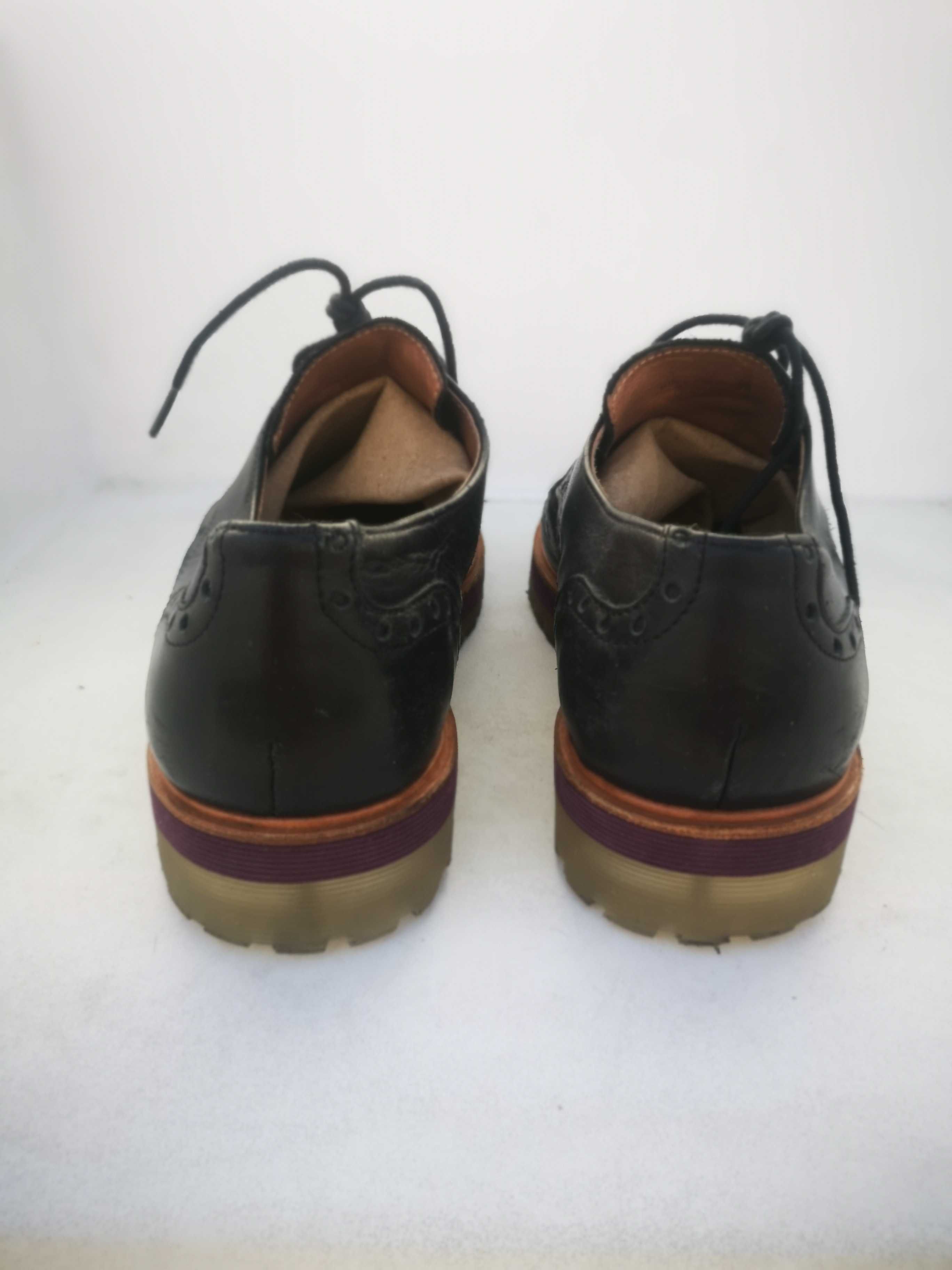 Sapatos Chelsea Oxford preto nobrand