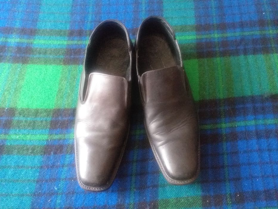 Туфлі кожані,46 розмір.