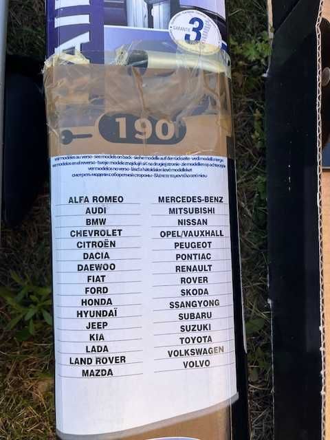 Bagażnik Taurus samochodowy na rowery