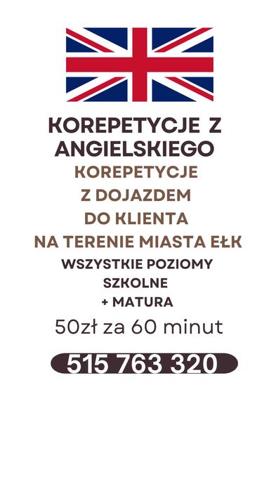 korepetycje angielski Ełk