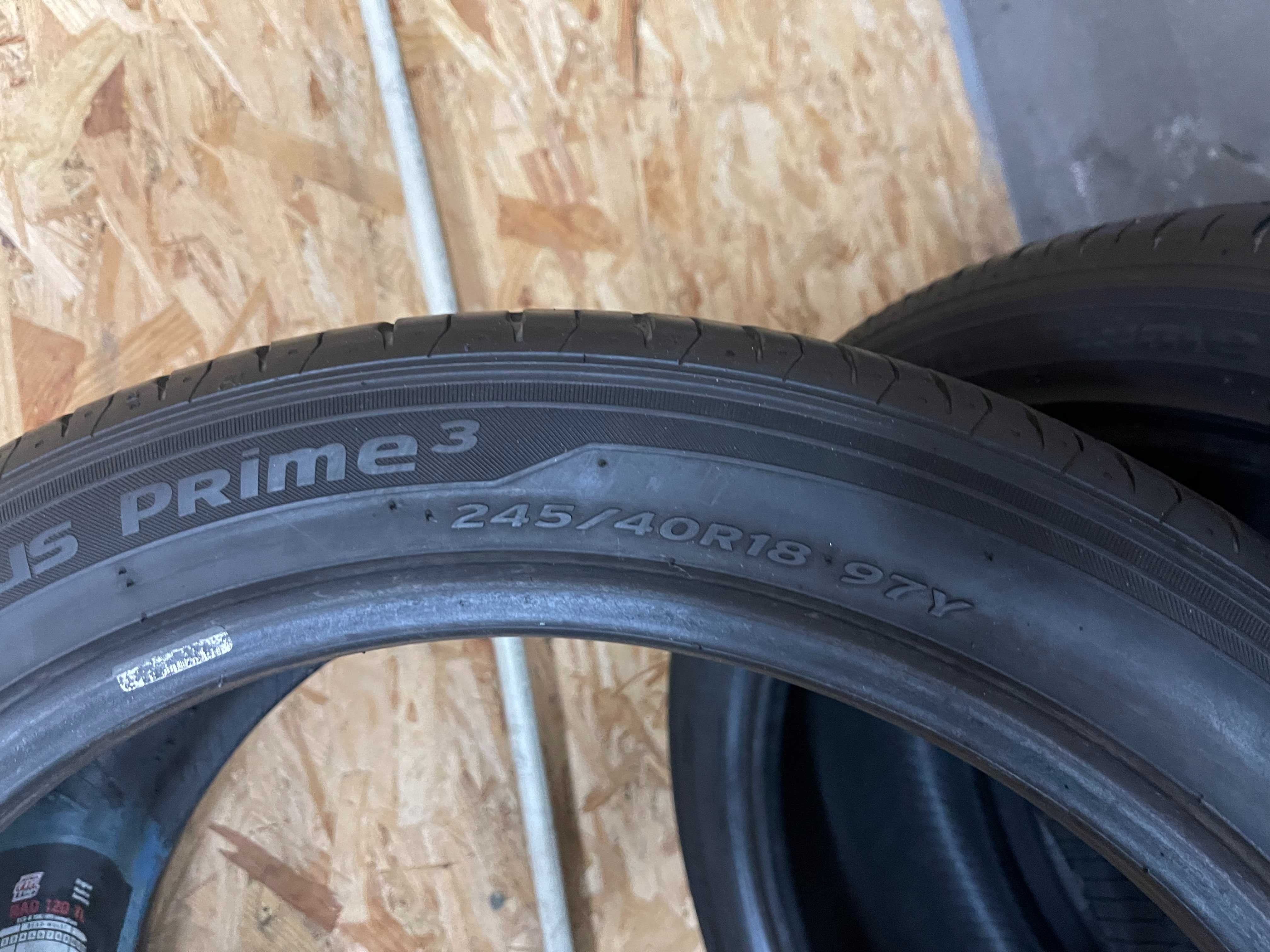 Шини Hankook Ventus Prime 3  245/40 R18 97 Y 2шт.