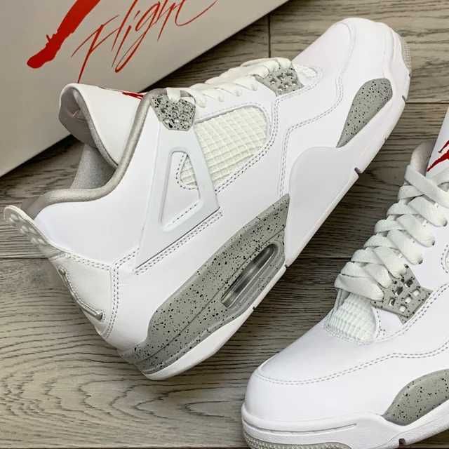 Nike_Air_Jordan_4 | Retro |  White Oreo | rozmiar EU43