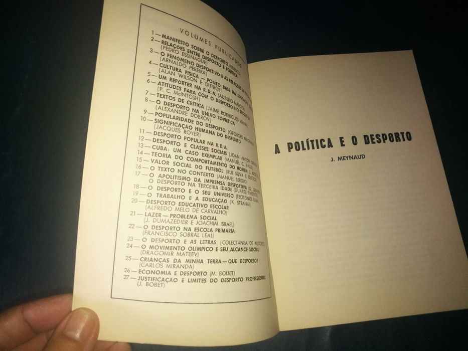 Cultura e Desporto nº28 - A Politica e o Desporto - J Meynaud
