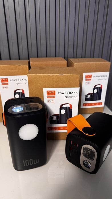 Power Bank 60000mAh 100W PD+QC для ноутбуків(Повер Банк 100ватт)