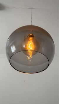 Luminária de tero e lampada de filamento LED
