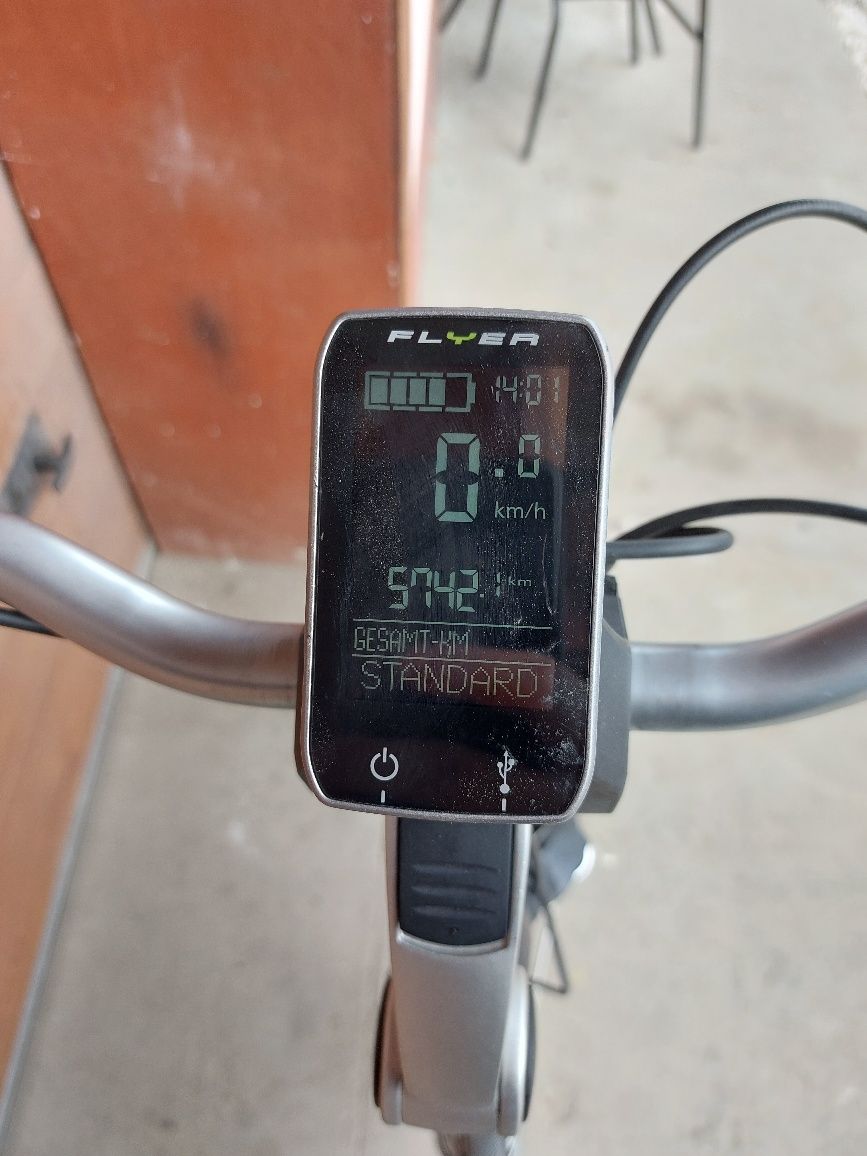 Rower elektryczny gazelle hybrid c7 panasonic