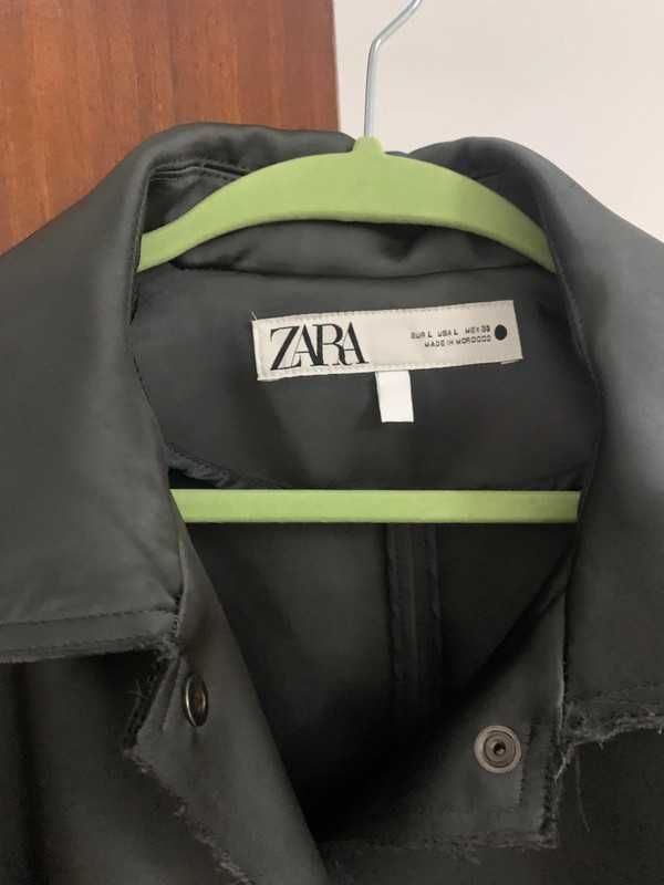 Colete Zara cinzento